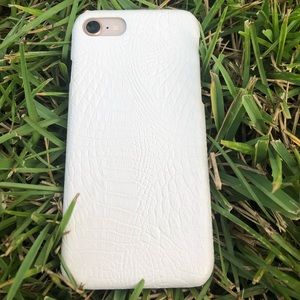 White Croc iPhone